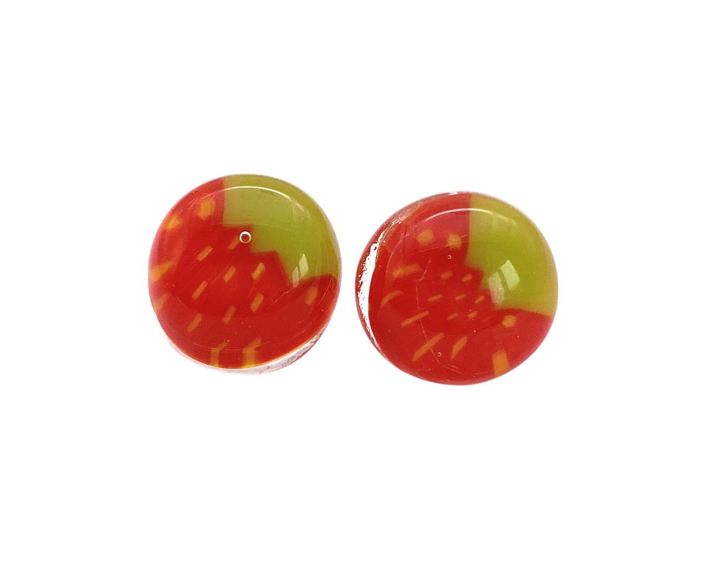 Handmade Dichroic Glass Earrings - Calon Glass & Murano Passion