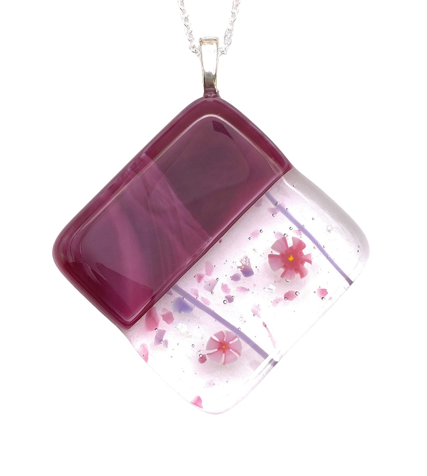Handmade Glass Pendant - Calon Glass & Murano Passion