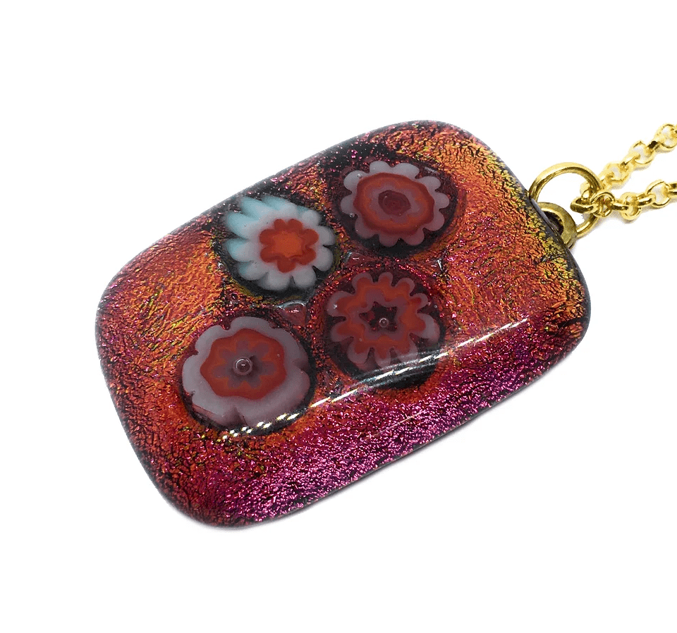 Handmade Glass Pendant - Calon Glass & Murano Passion