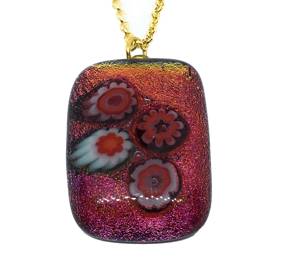 Handmade Glass Pendant - Calon Glass & Murano Passion