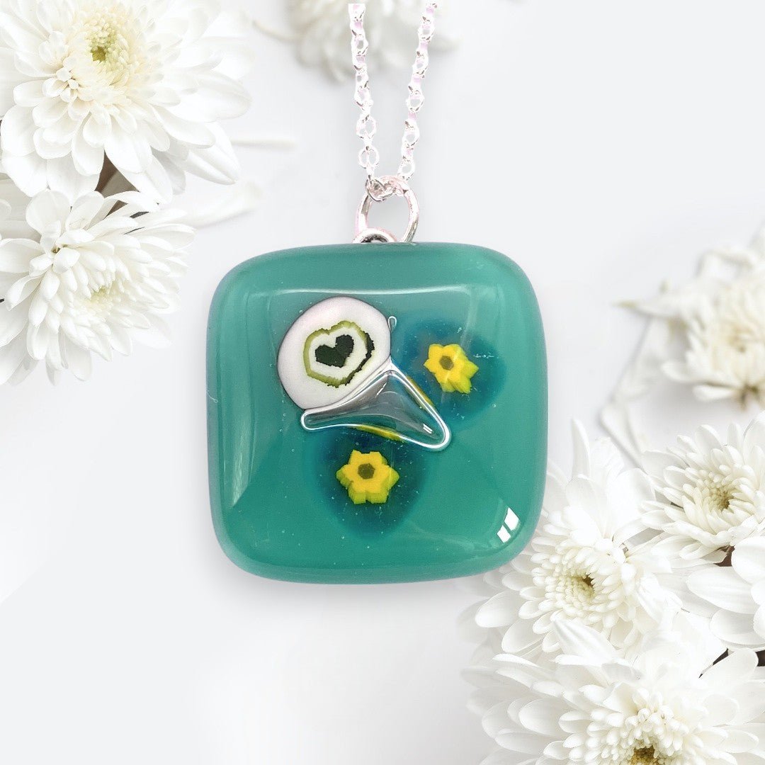 Handmade Glass Pendant - Calon Glass & Murano Passion