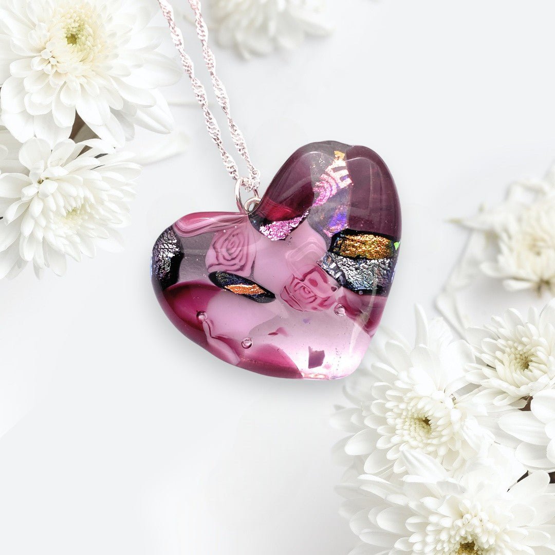 Handmade Glass Pendant - Calon Glass & Murano Passion