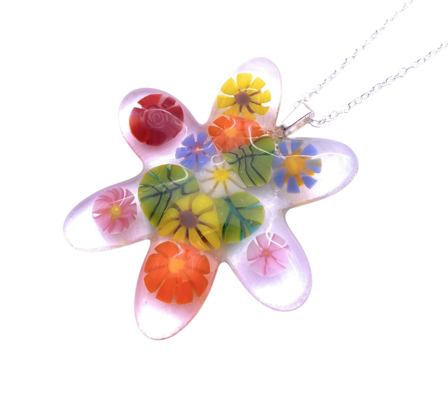 Handmade Glass Pendant - Calon Glass & Murano Passion