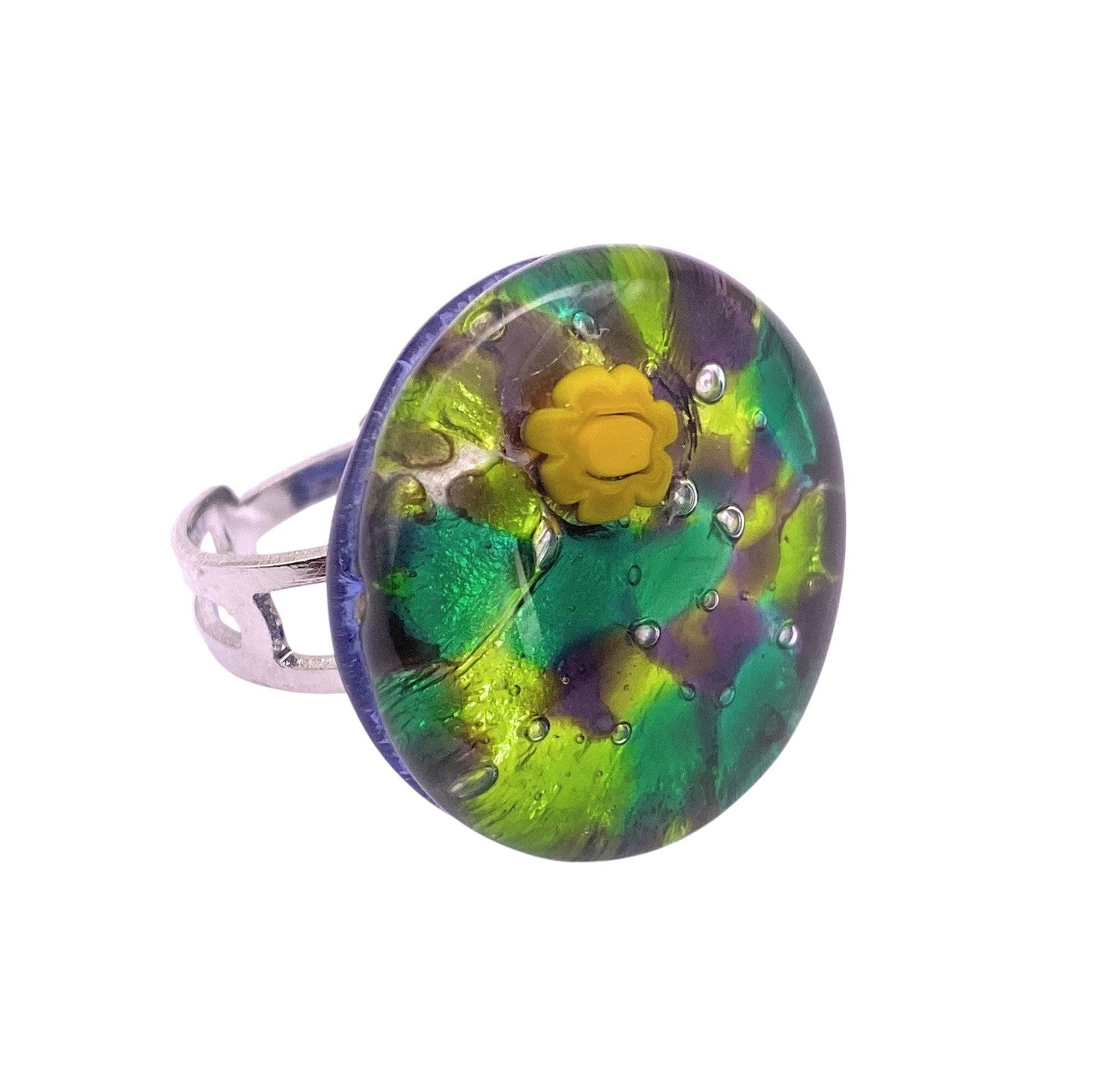 Murano Glass Ring - Calon Glass & Murano Passion