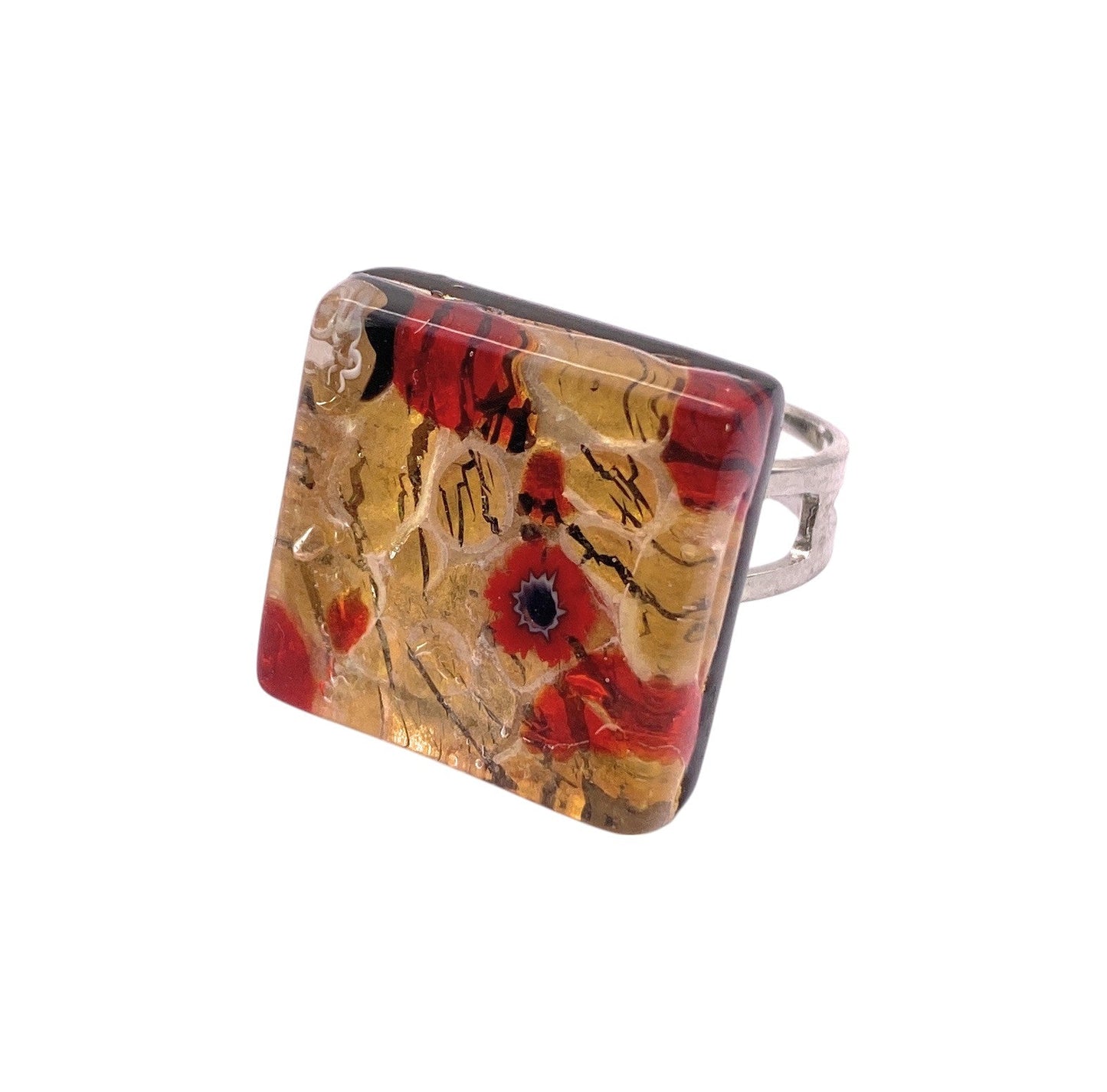 Murano Glass Ring - Calon Glass & Murano Passion