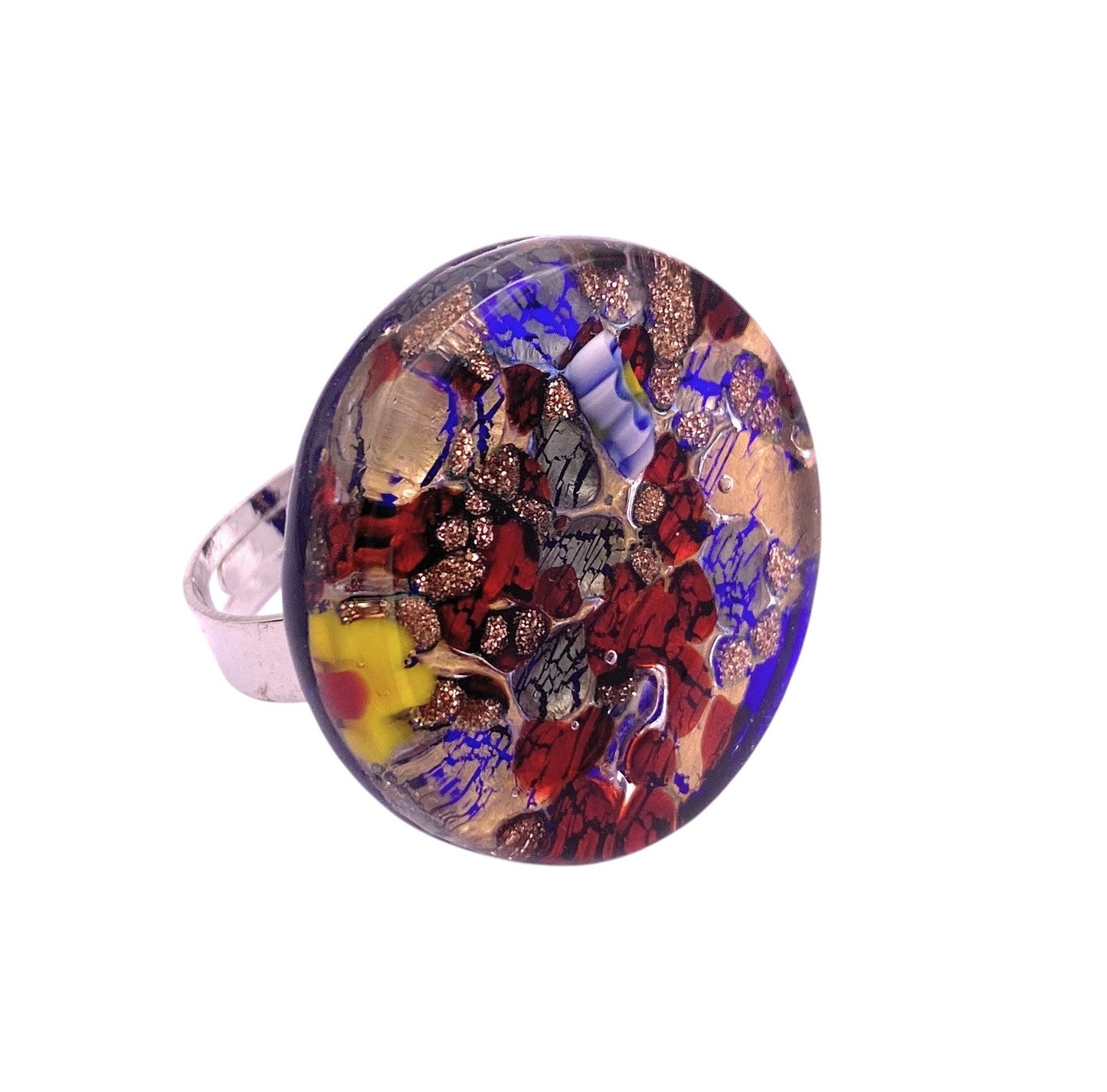 Murano Glass Ring - Calon Glass & Murano Passion