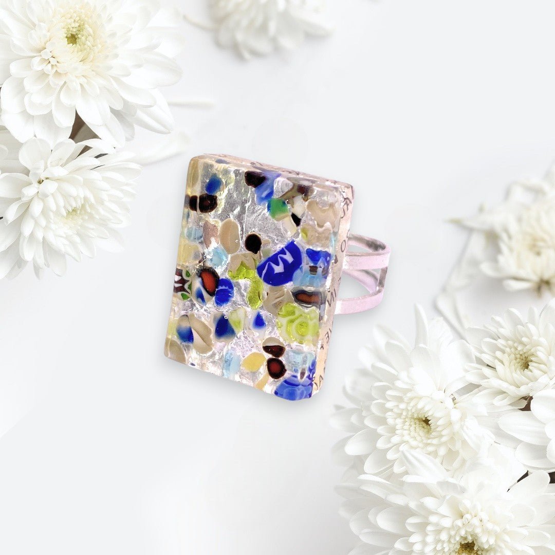 Murano Glass Ring - Calon Glass & Murano Passion