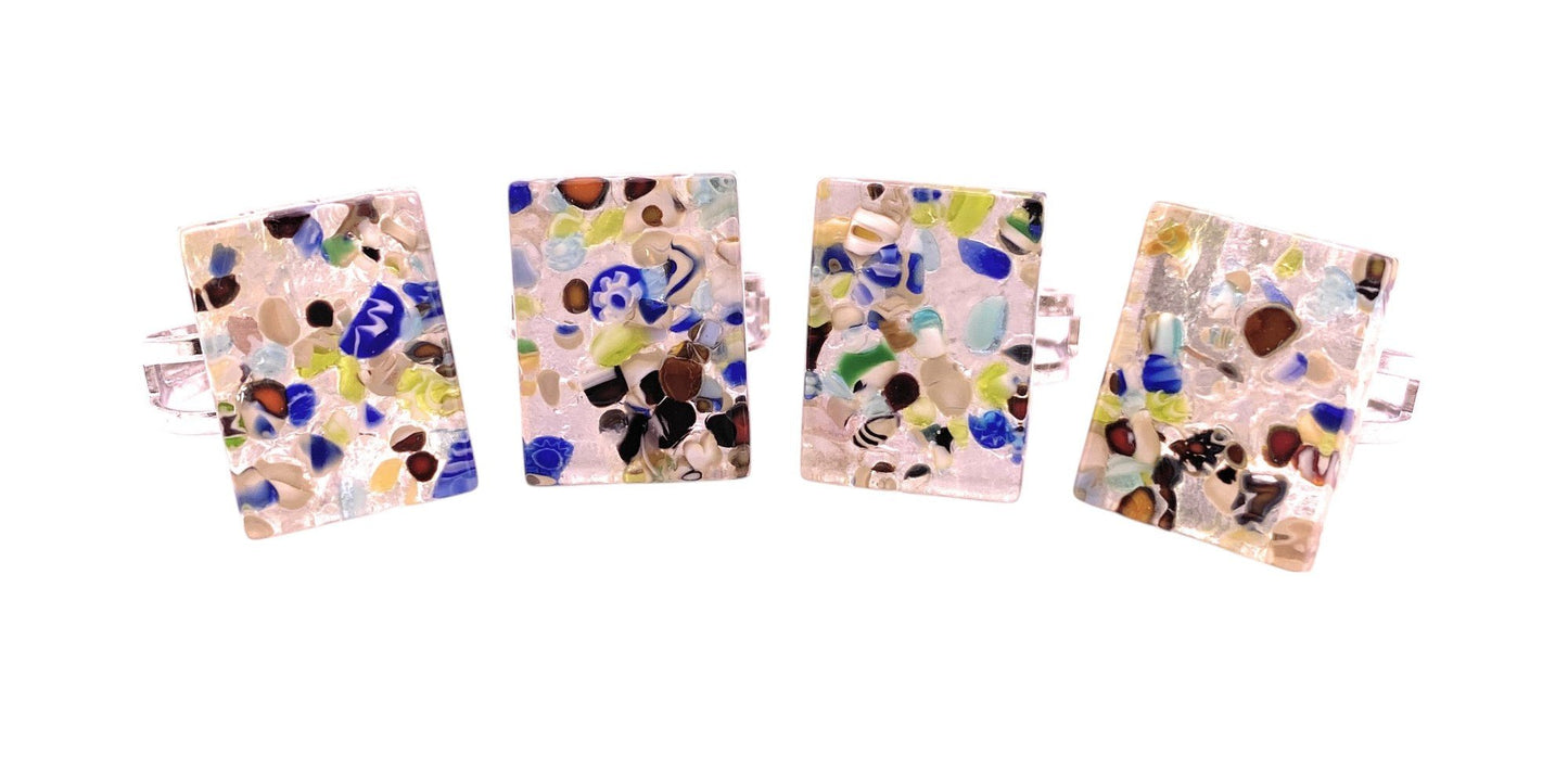Murano Glass Ring - Calon Glass & Murano Passion