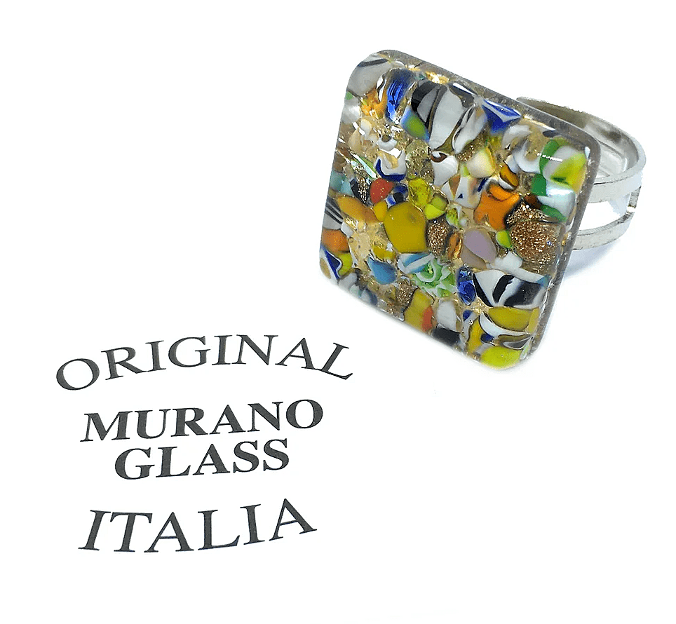 Murano Glass Ring - Calon Glass & Murano Passion