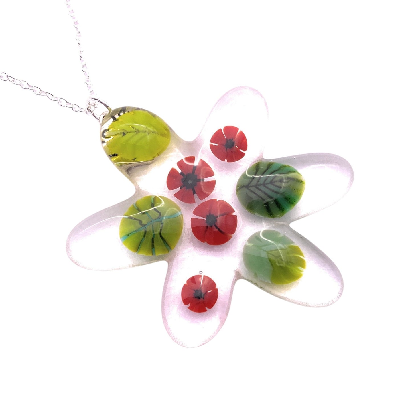 Handmade Glass Pendant - Calon Glass & Murano Passion