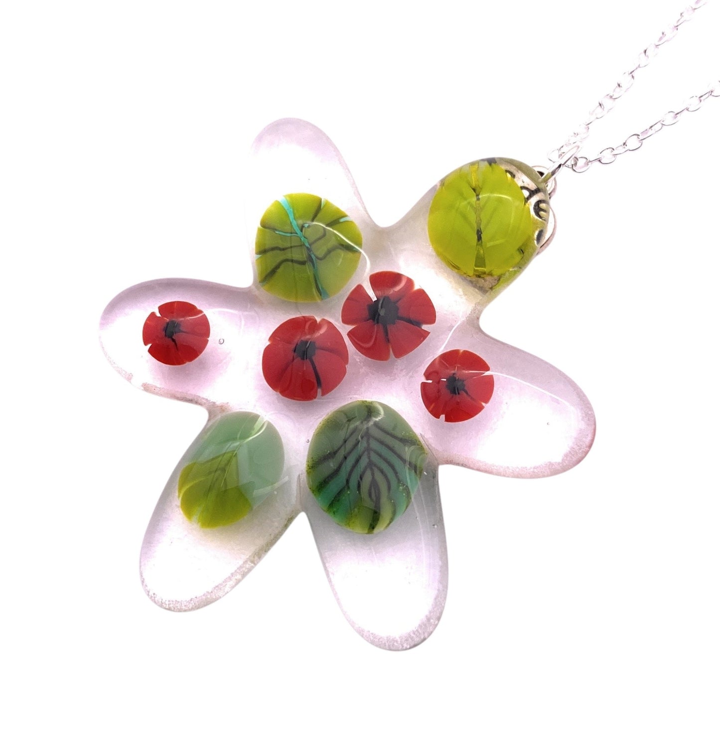 Handmade Glass Pendant - Calon Glass & Murano Passion