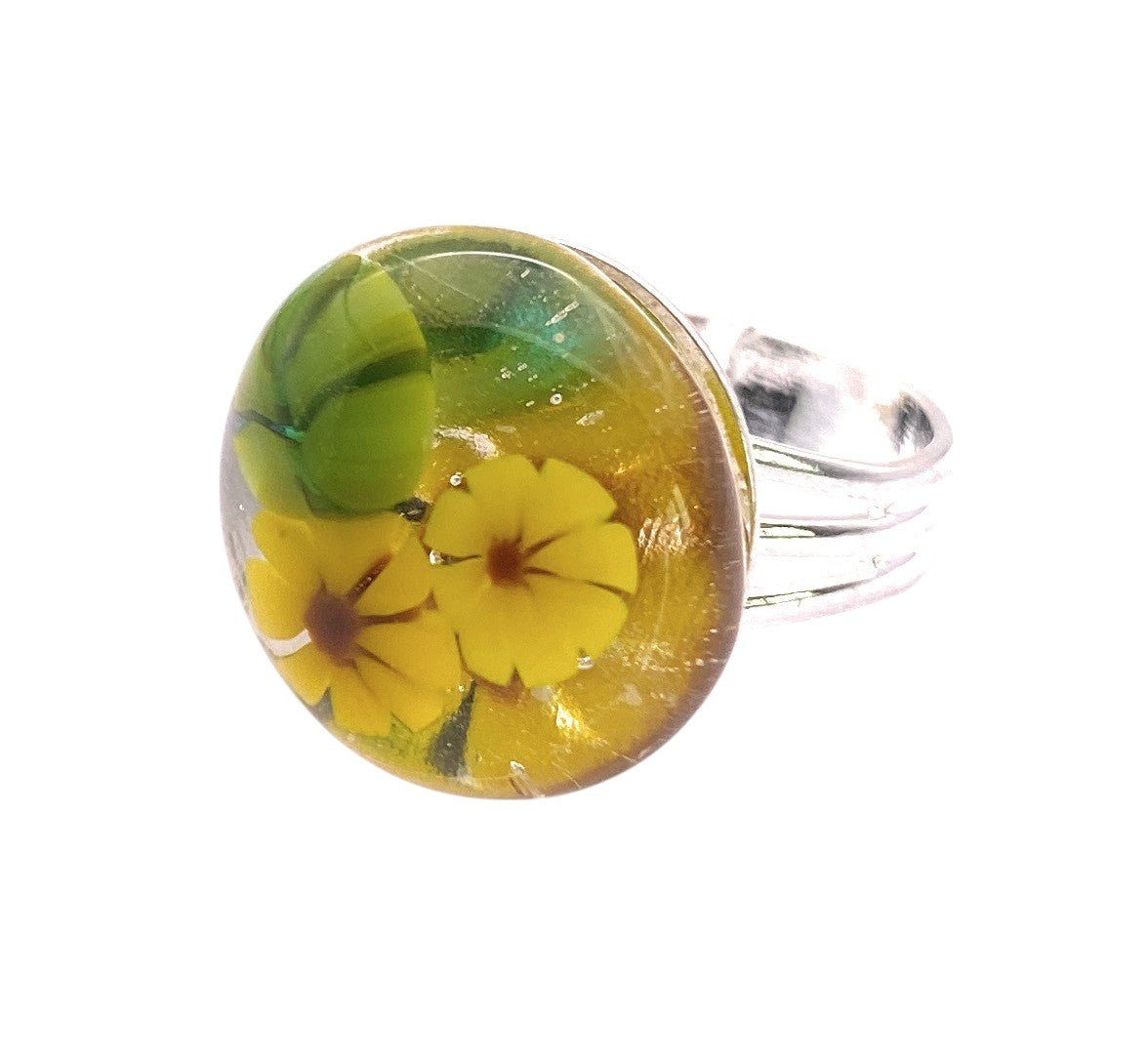 Handmade Glass Ring - Calon Glass & Murano Passion