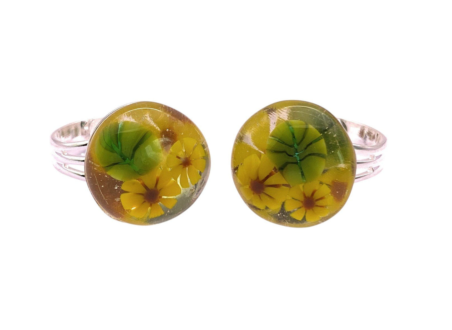 Handmade Glass Ring - Calon Glass & Murano Passion