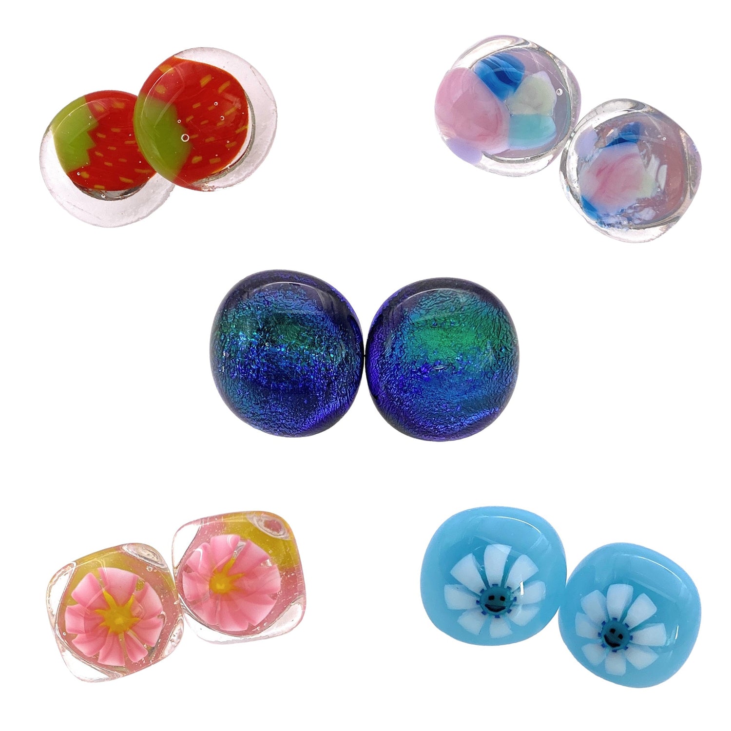 Calon Glass Earrings - Calon Glass & Murano Passion