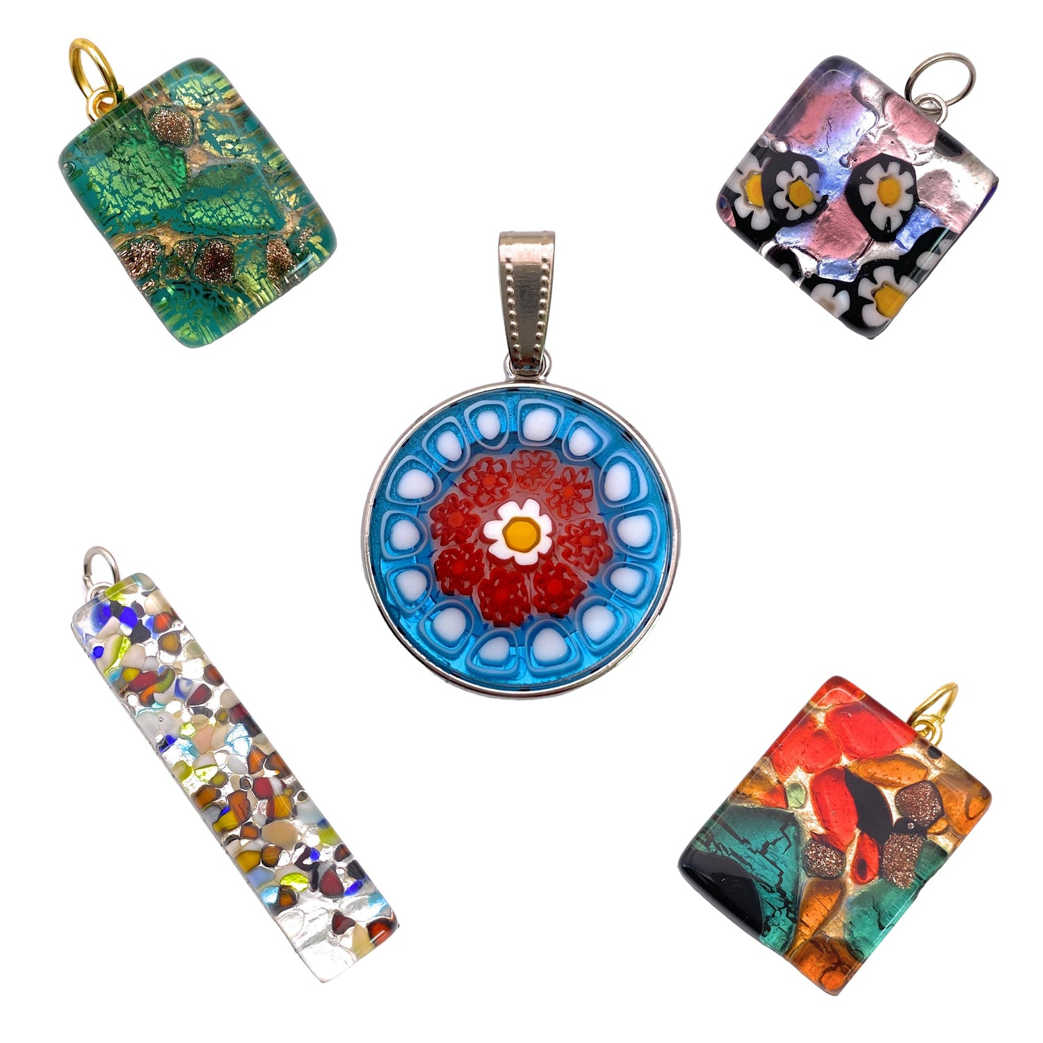 Murano Glass Pendants - Calon Glass & Murano Passion