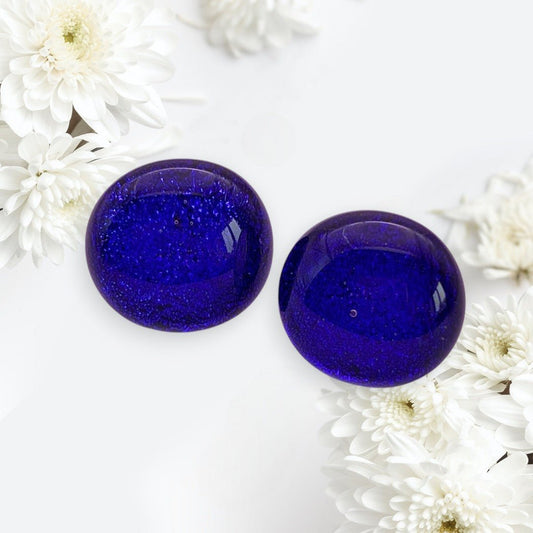 Handmade Dichroic Glass Earrings - Calon Glass & Murano Passion