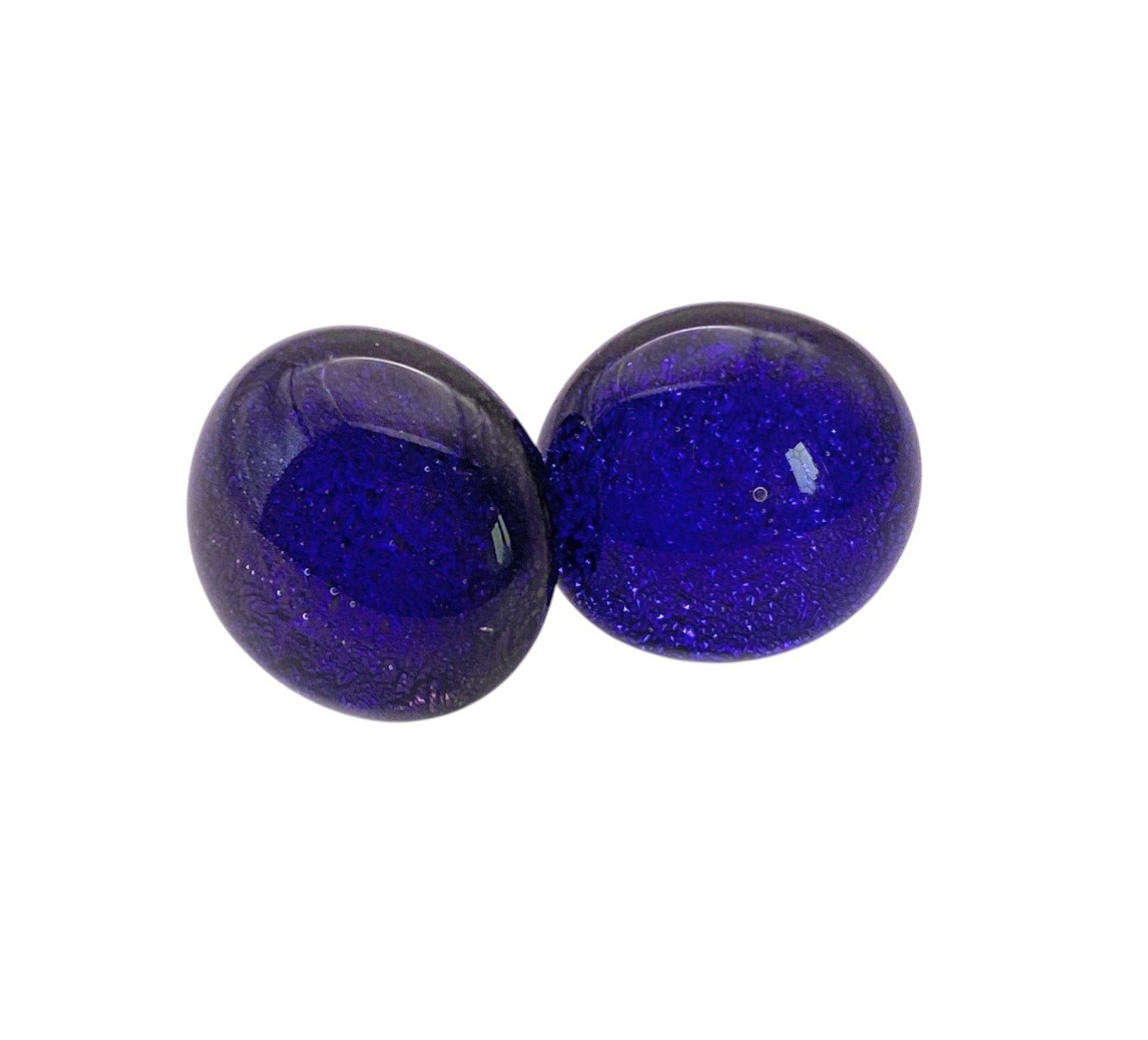 Handmade Dichroic Glass Earrings - Calon Glass & Murano Passion