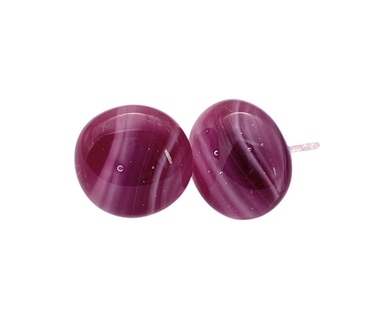 Handmade Dichroic Glass Earrings - Calon Glass & Murano Passion
