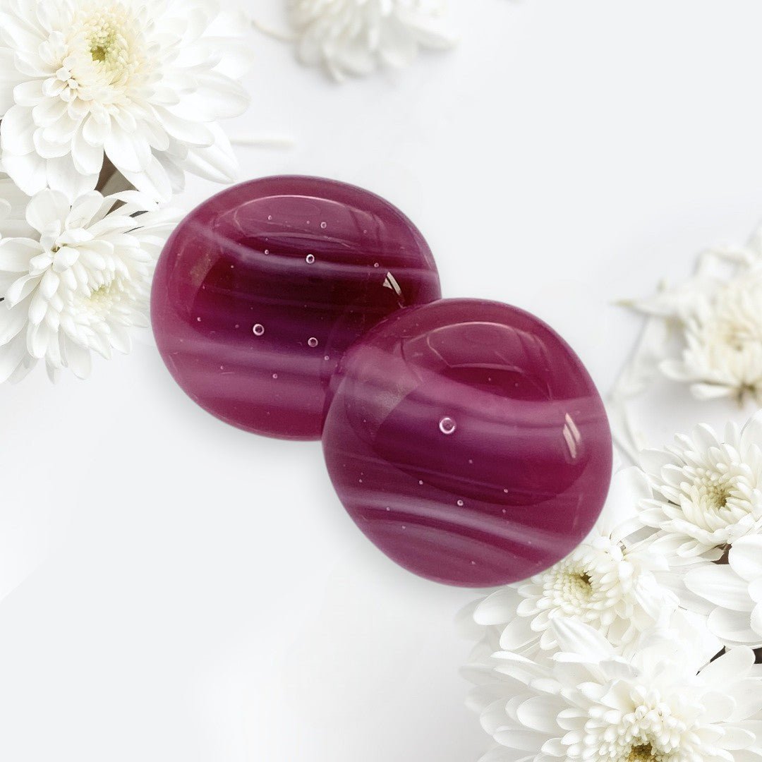 Handmade Dichroic Glass Earrings - Calon Glass & Murano Passion