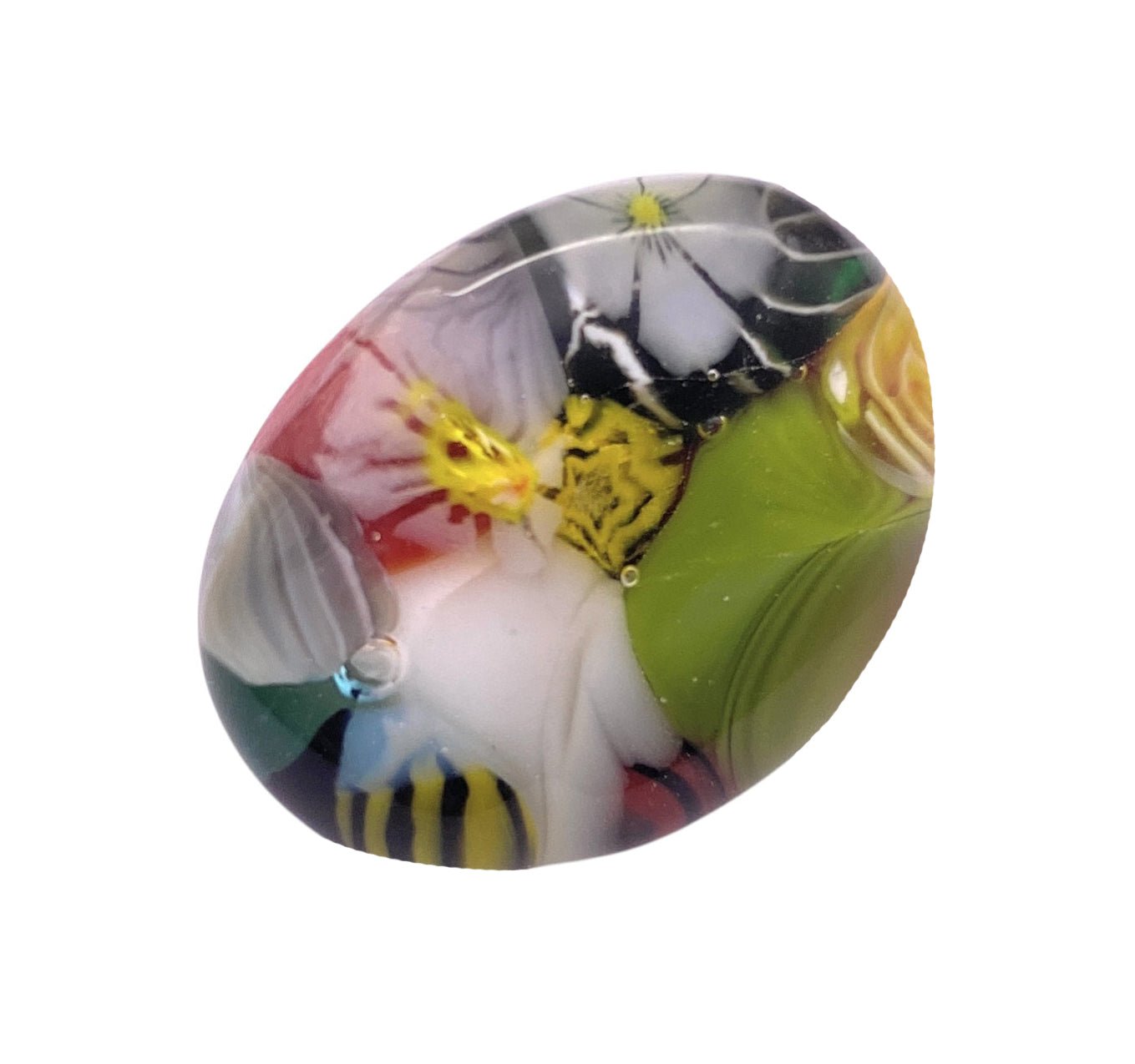 Handmade Glass Brooch - Calon Glass & Murano Passion