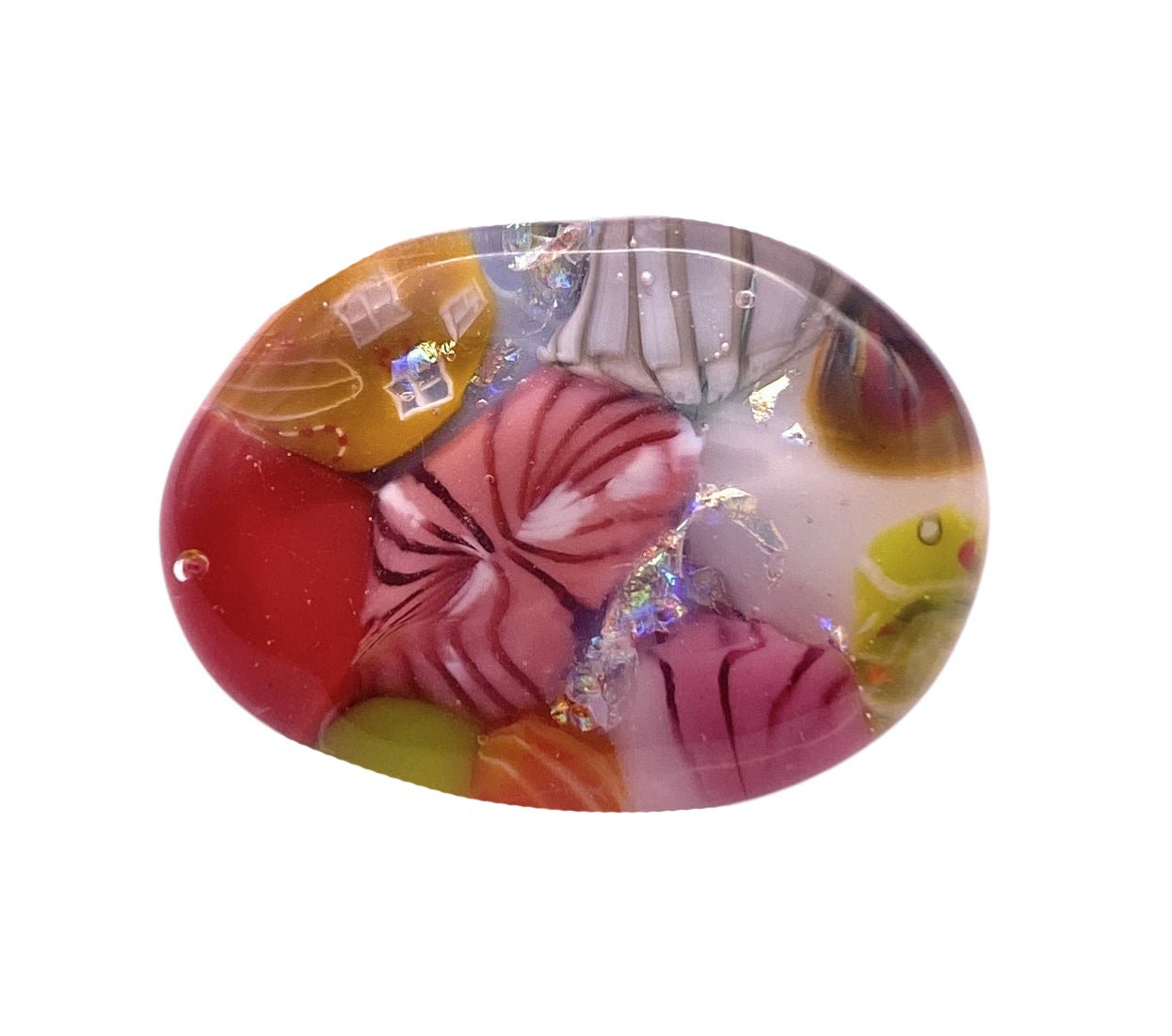 Handmade Glass Brooch - Calon Glass & Murano Passion