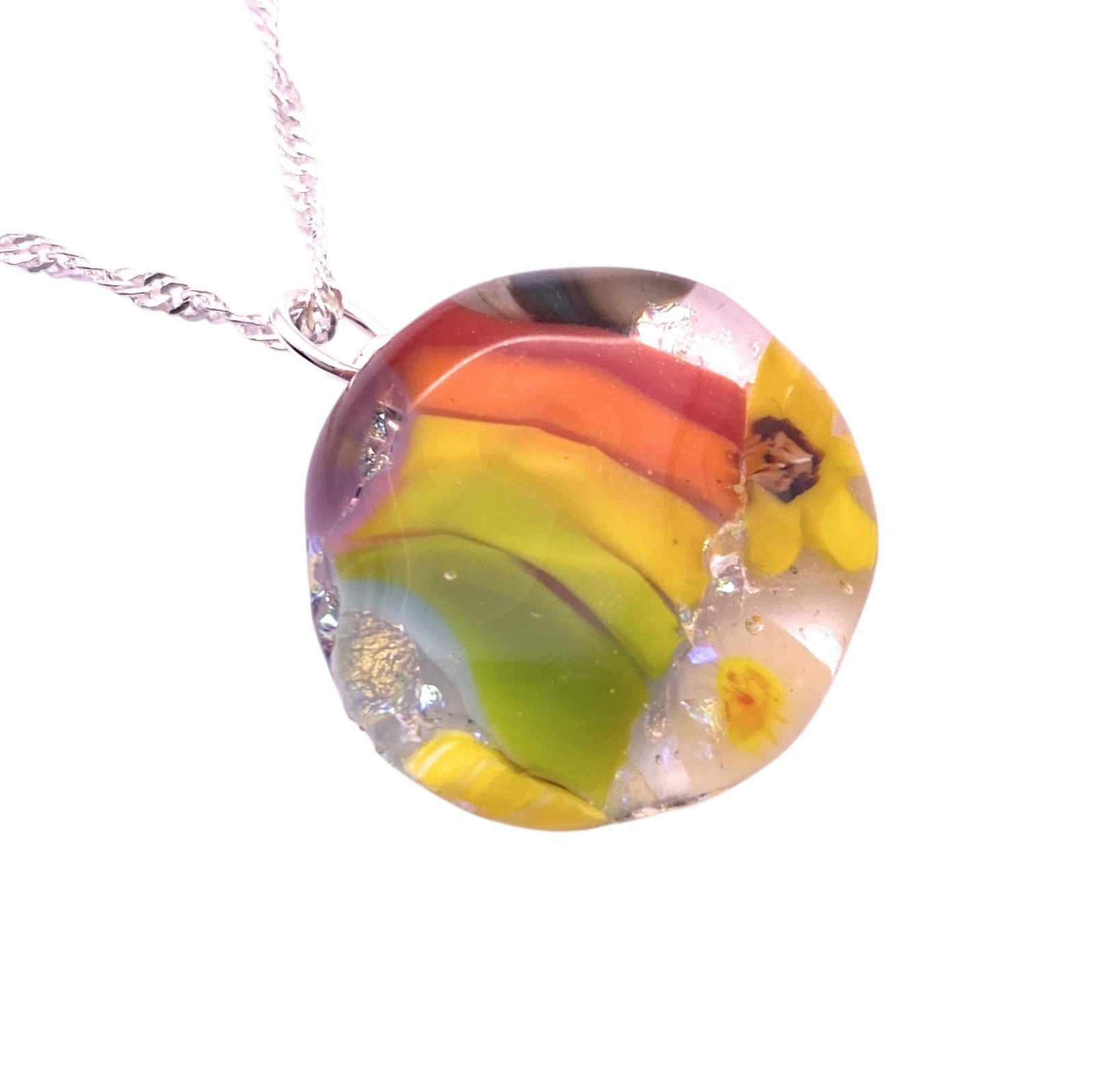 Handmade Glass Pendant - Calon Glass & Murano Passion