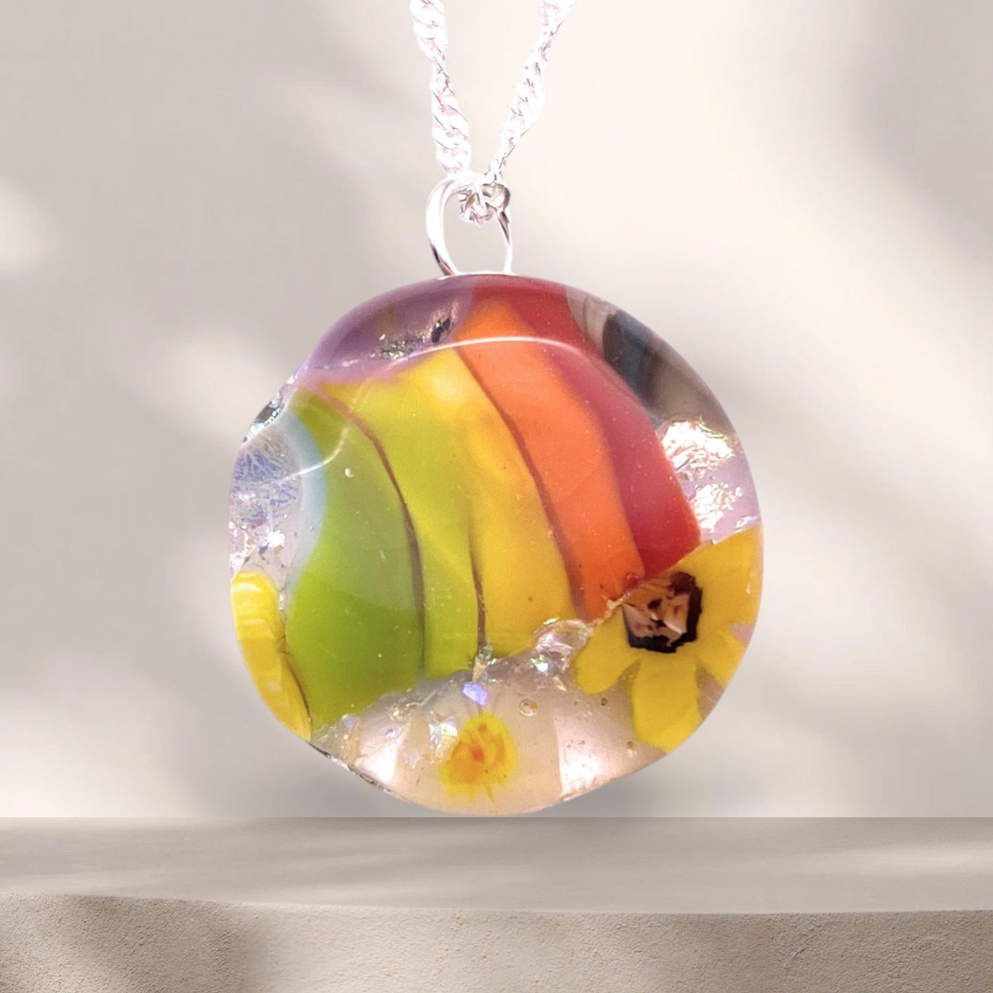 Handmade Glass Pendant - Calon Glass & Murano Passion