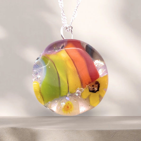Handmade Glass Pendant - Calon Glass & Murano Passion