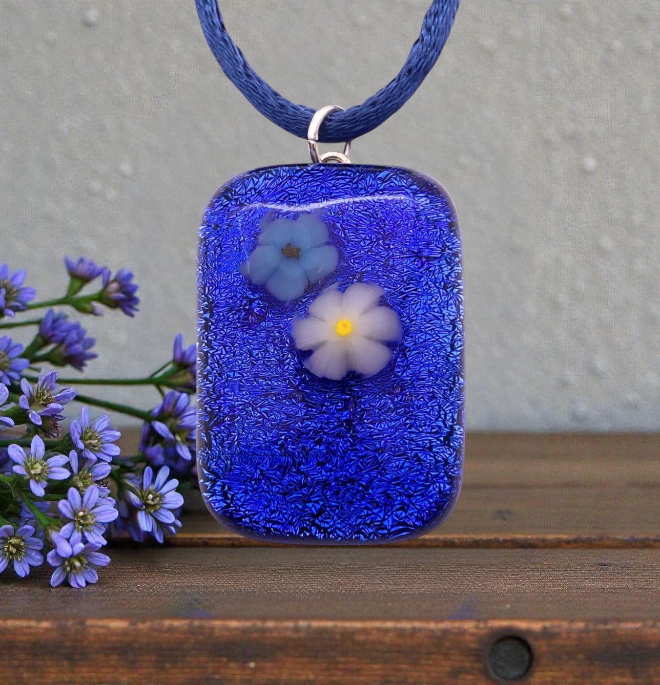 Handmade Glass Pendant - Calon Glass & Murano Passion