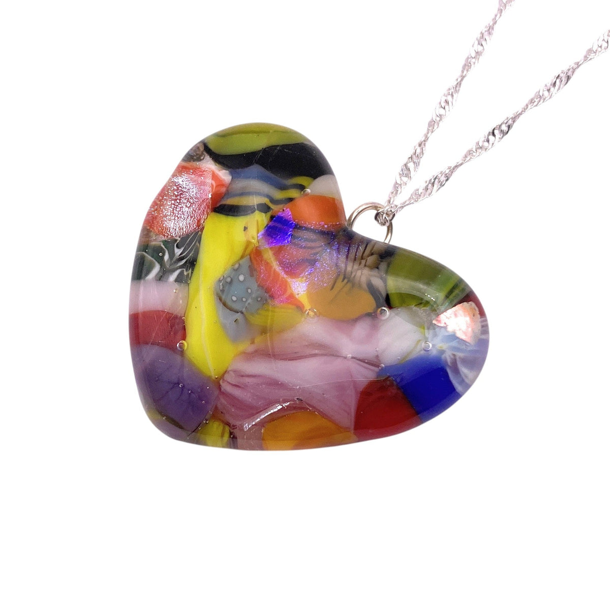 Handmade Glass Pendant - Calon Glass & Murano Passion