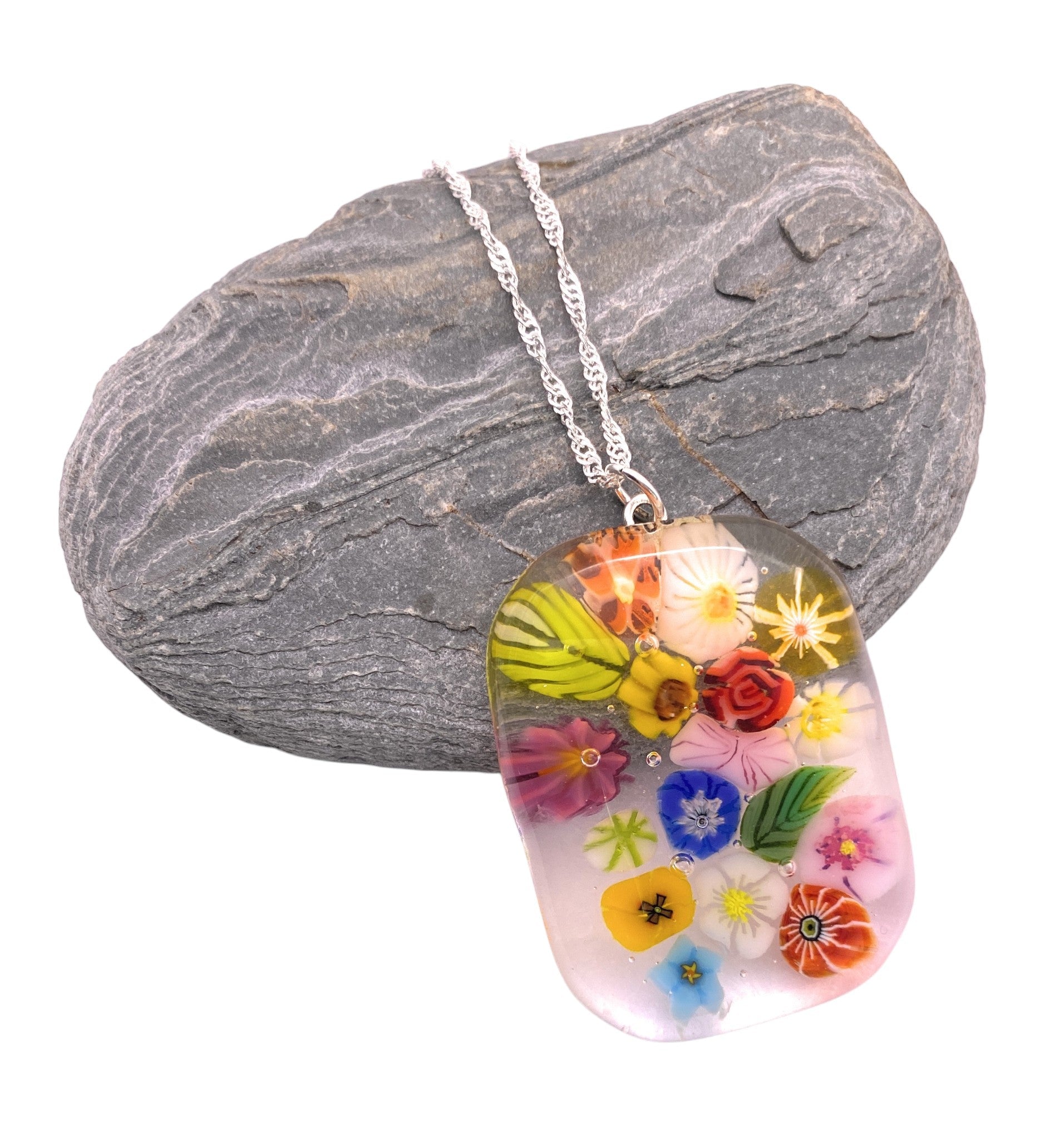 Handmade Glass Pendant - Calon Glass & Murano Passion