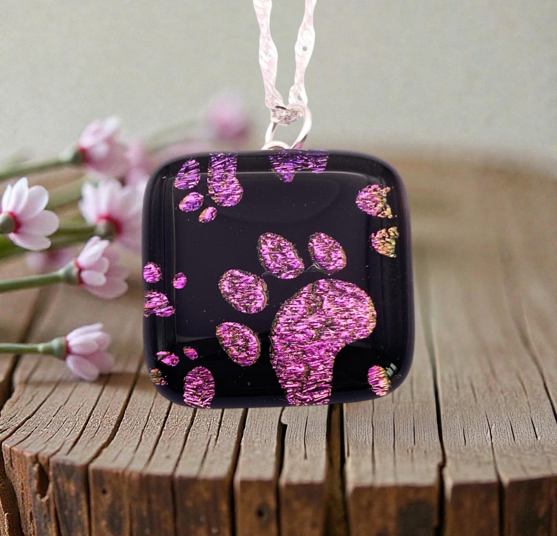 Handmade Glass Pendant - Calon Glass & Murano Passion