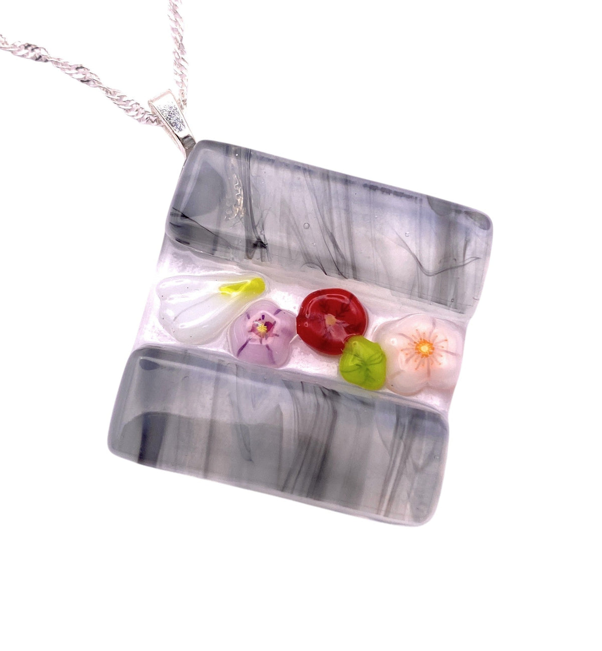 Handmade Glass Pendant - Calon Glass & Murano Passion
