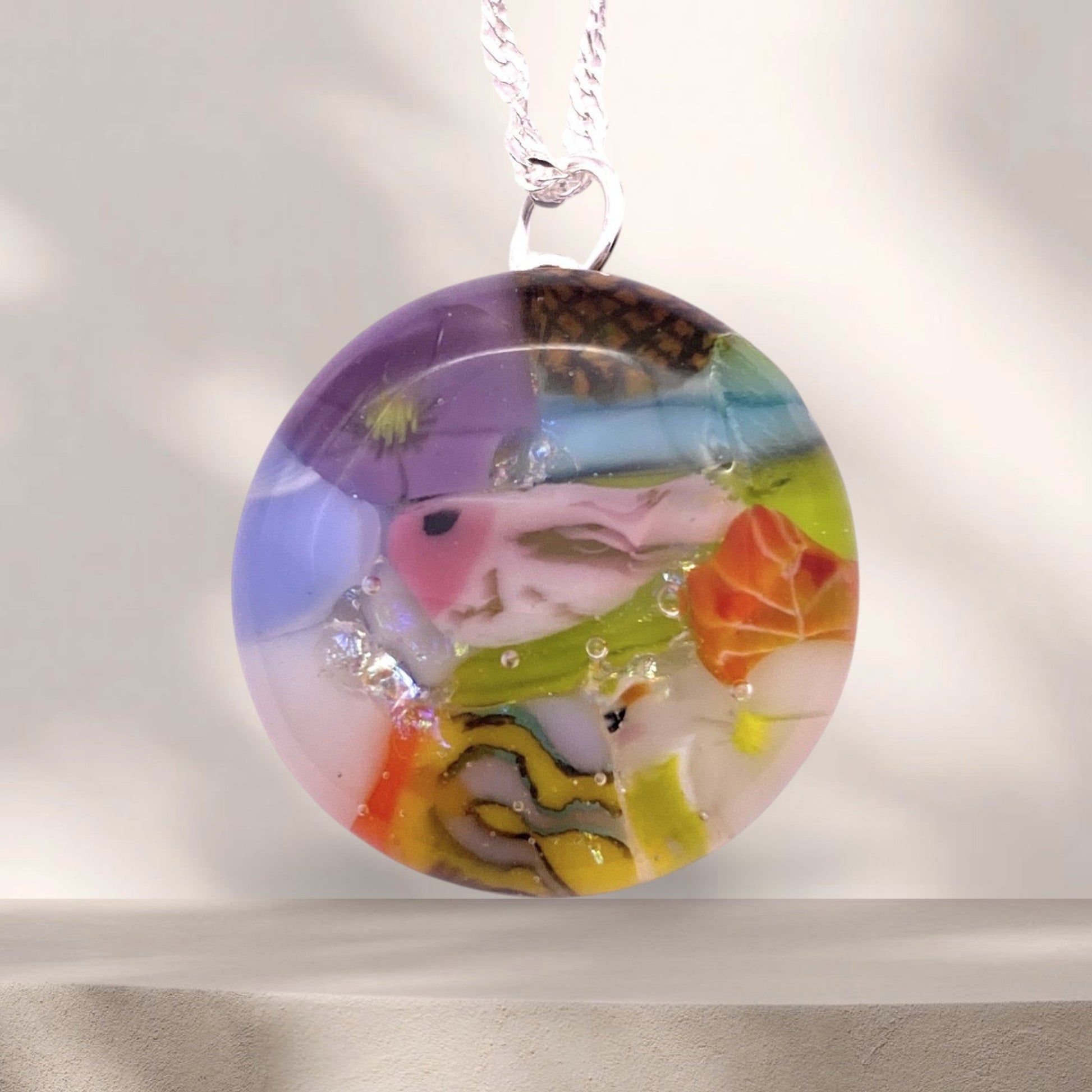 Handmade Glass Pendant - Calon Glass & Murano Passion