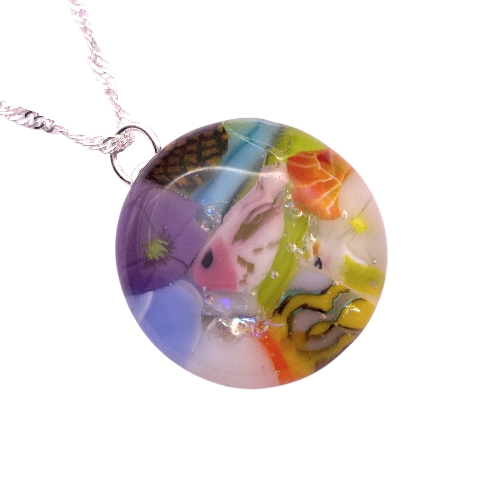 Handmade Glass Pendant - Calon Glass & Murano Passion