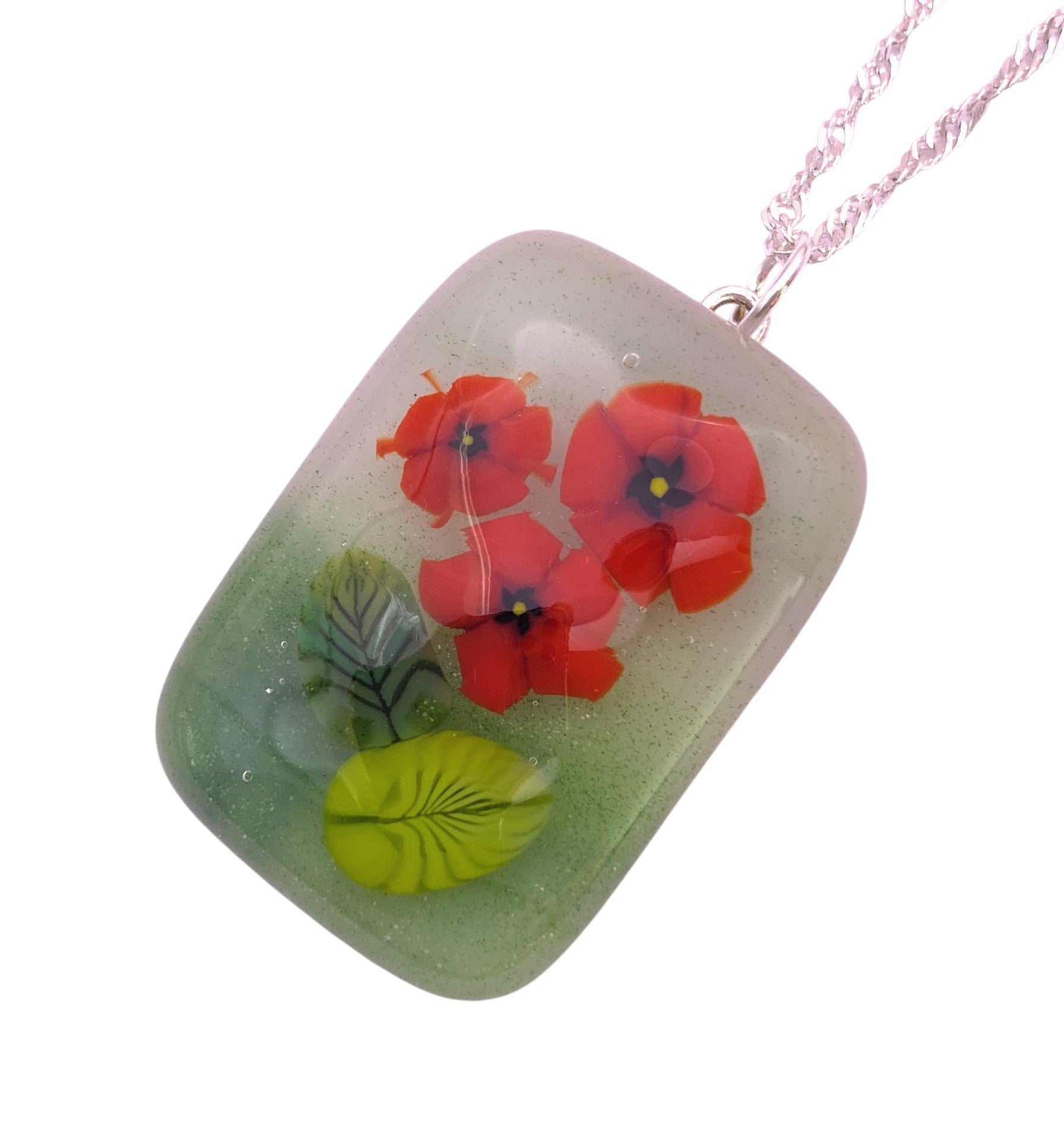 Handmade Glass Pendant - Calon Glass & Murano Passion