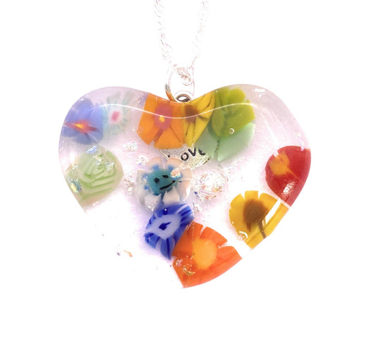 Handmade Glass Pendant - Calon Glass & Murano Passion
