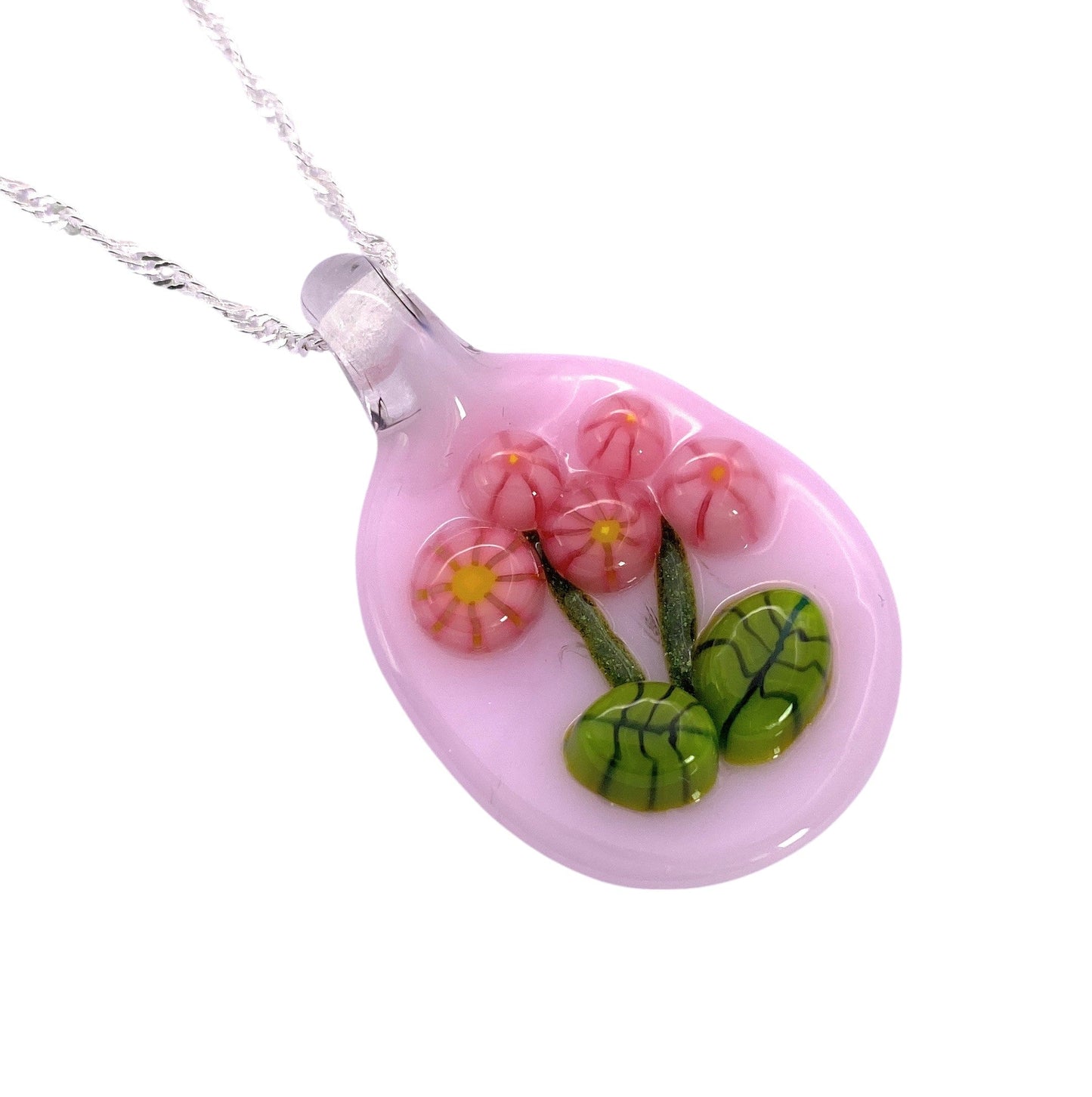 Handmade Glass Pendant - Calon Glass & Murano Passion