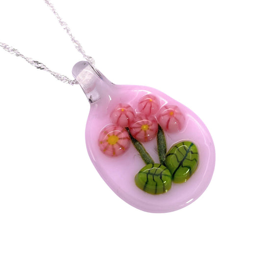 Handmade Glass Pendant - Calon Glass & Murano Passion