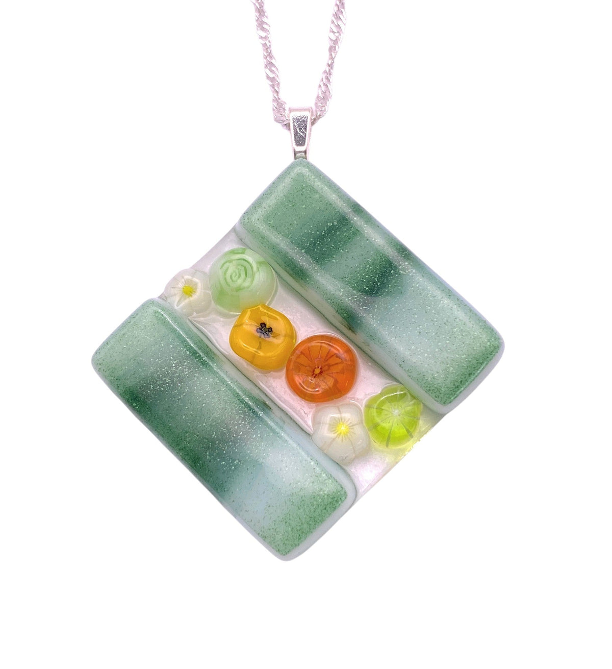Handmade Glass Pendant - Calon Glass & Murano Passion