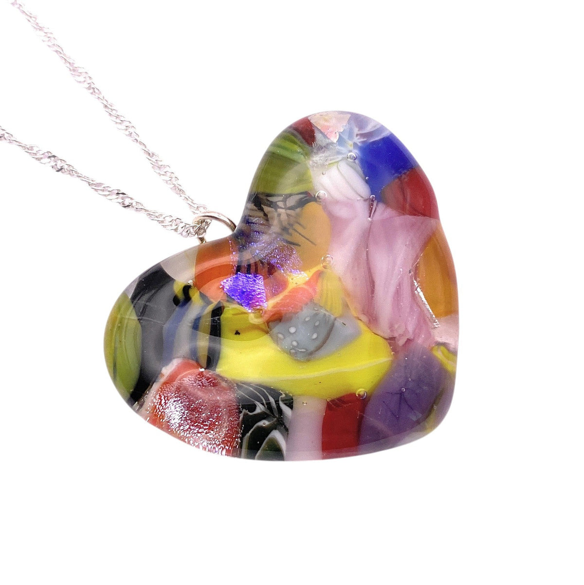 Handmade Glass Pendant - Calon Glass & Murano Passion