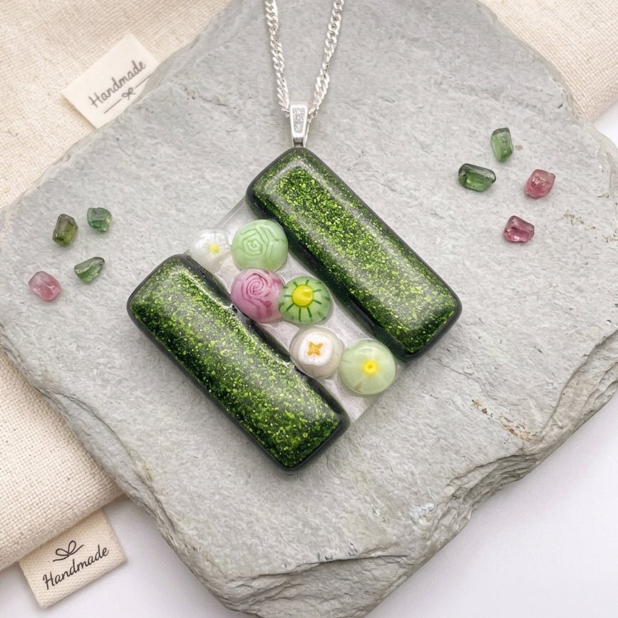 Handmade Glass Pendant - Calon Glass & Murano Passion
