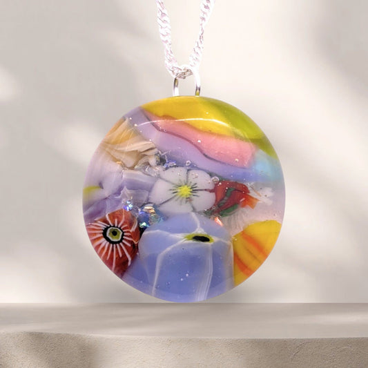 Handmade Glass Pendant - Calon Glass & Murano Passion