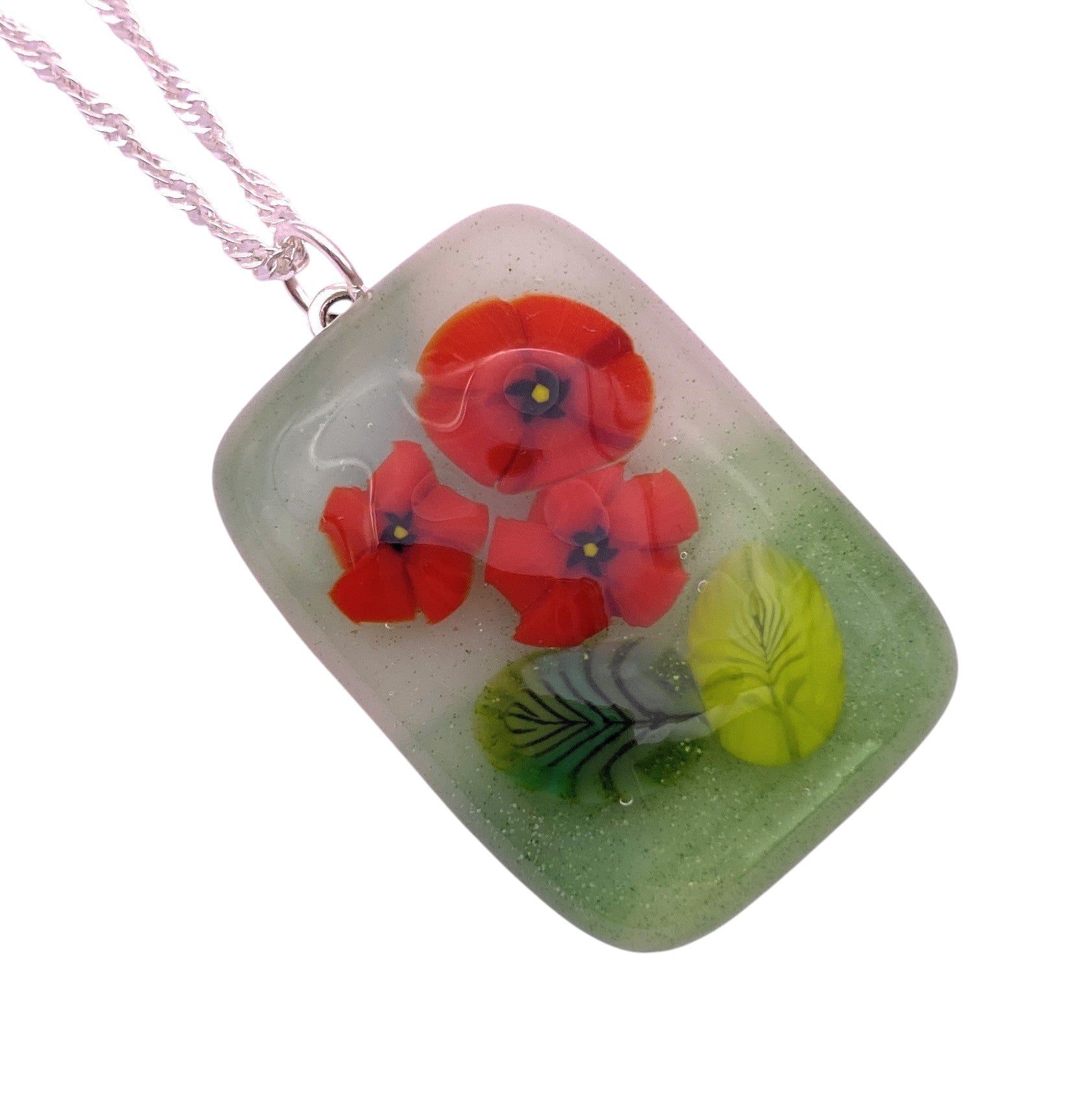 Handmade Glass Pendant - Calon Glass & Murano Passion