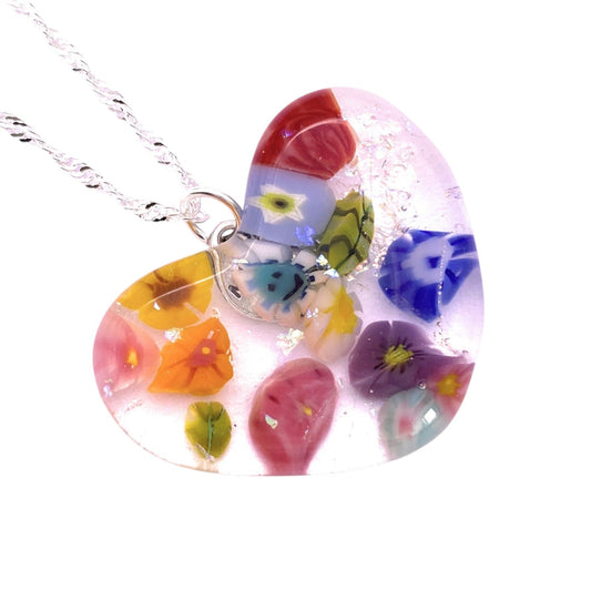 Handmade Glass Pendant - Calon Glass & Murano Passion