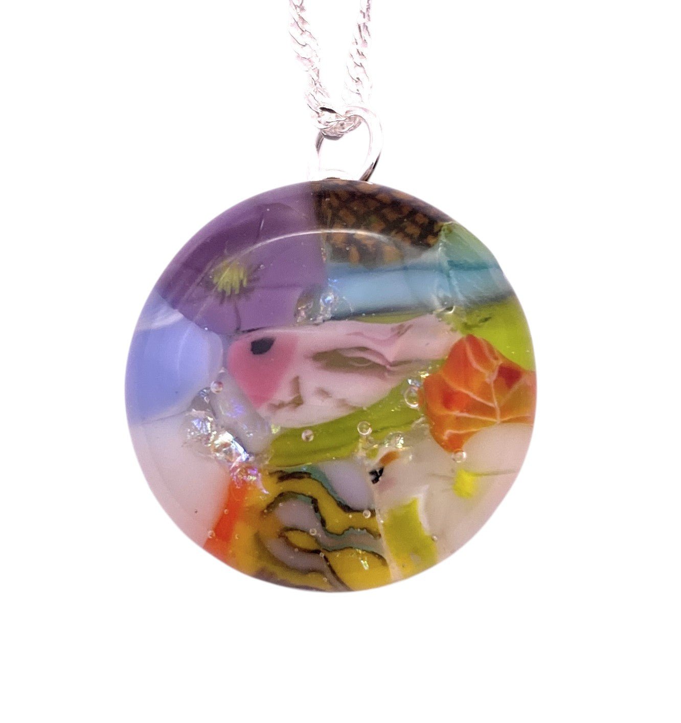 Handmade Glass Pendant - Calon Glass & Murano Passion