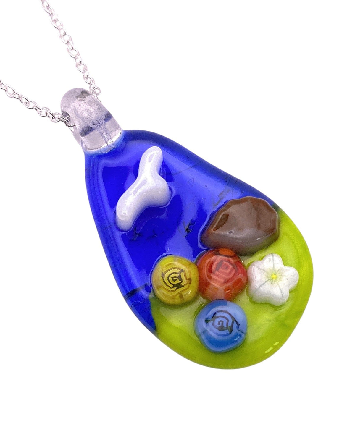 Handmade Glass Pendant - Calon Glass & Murano Passion