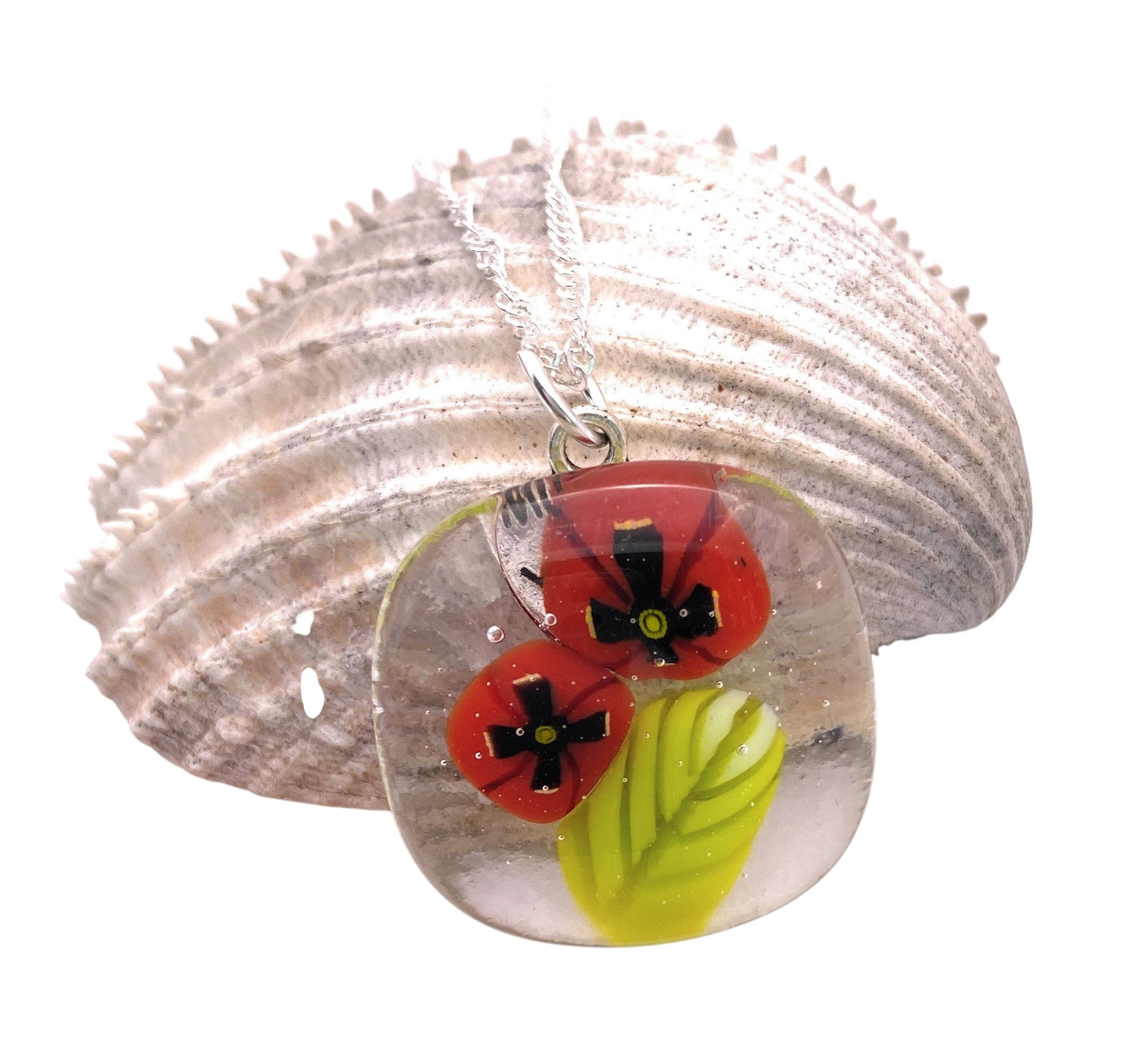 Handmade Glass Pendant - Calon Glass & Murano Passion