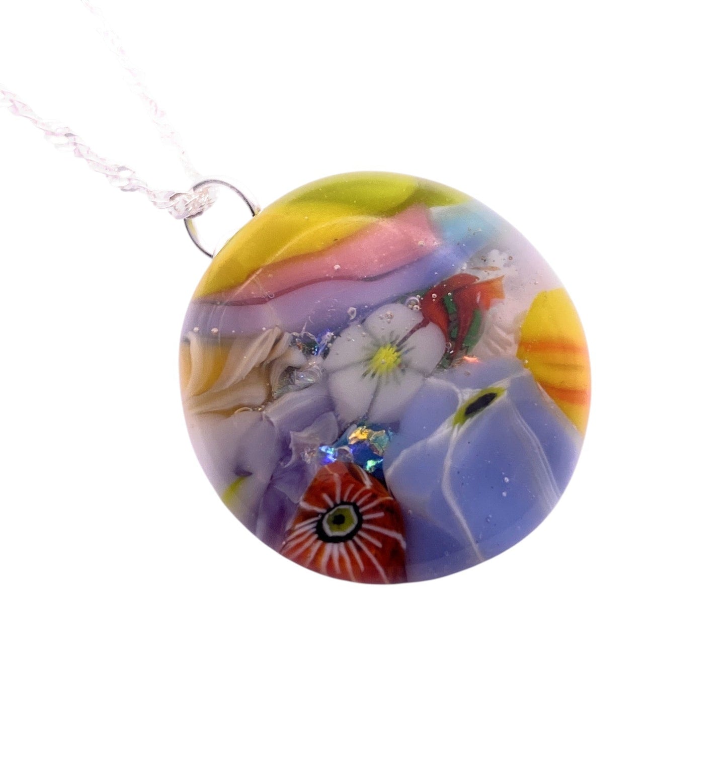 Handmade Glass Pendant - Calon Glass & Murano Passion