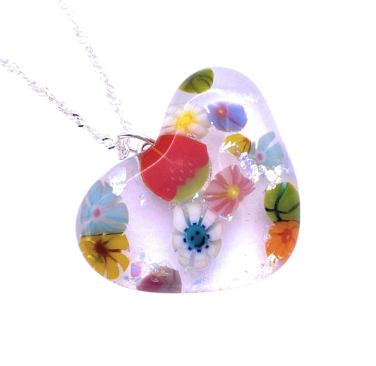 Handmade Glass Pendant - Calon Glass & Murano Passion